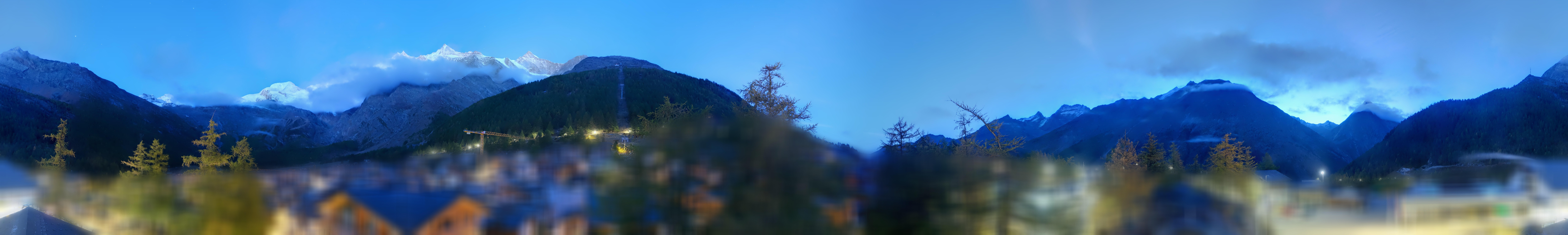Archived image Webcam Saas Fee - View Village