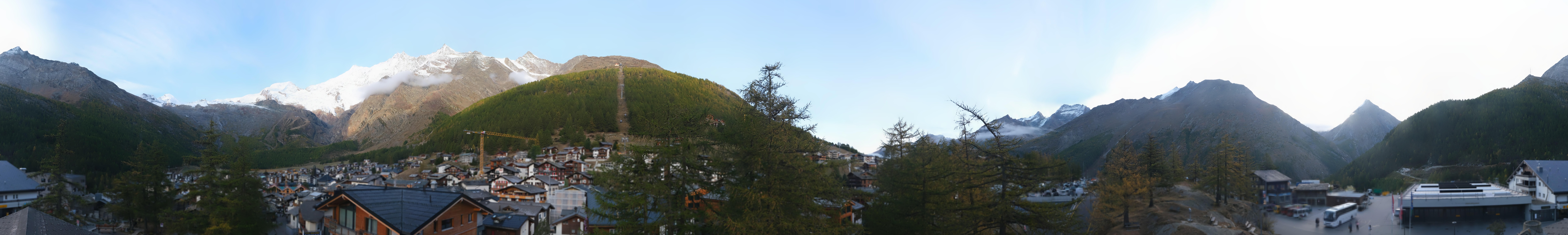 Archived image Webcam Saas Fee - View Village