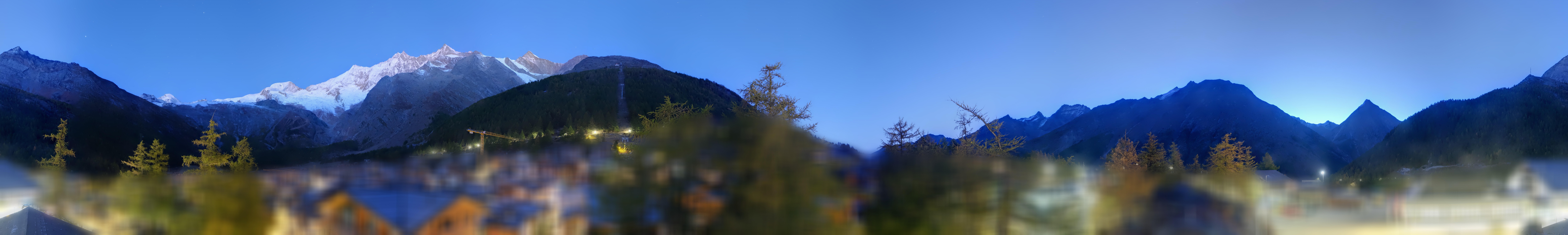 Archived image Webcam Saas Fee - View Village