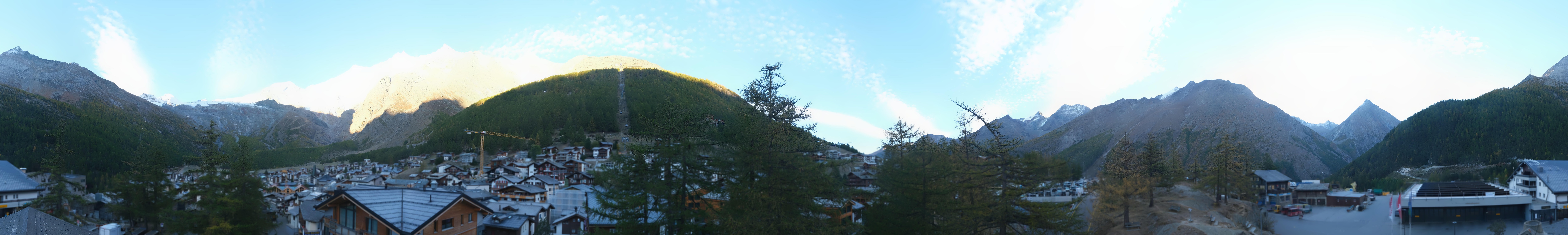 Archived image Webcam Saas Fee - View Village