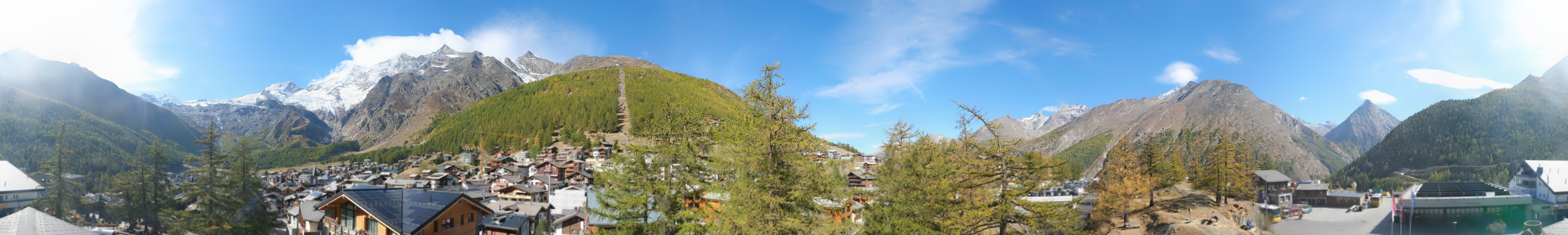 Archived image Webcam Saas Fee - View Village