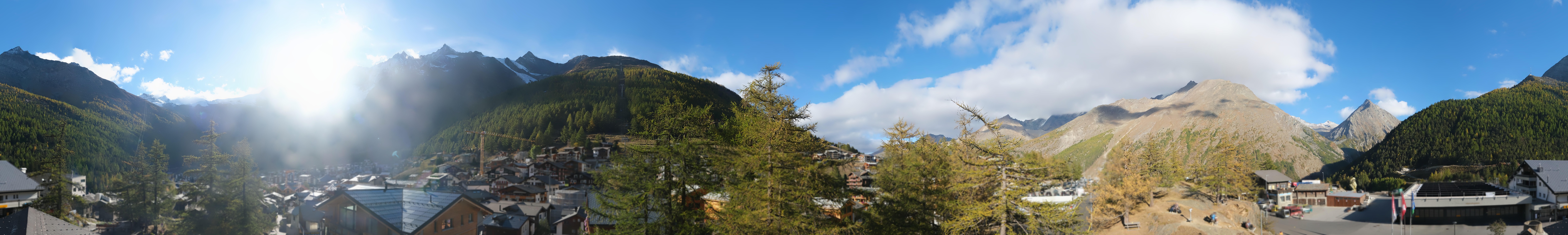 Archived image Webcam Saas Fee - View Village