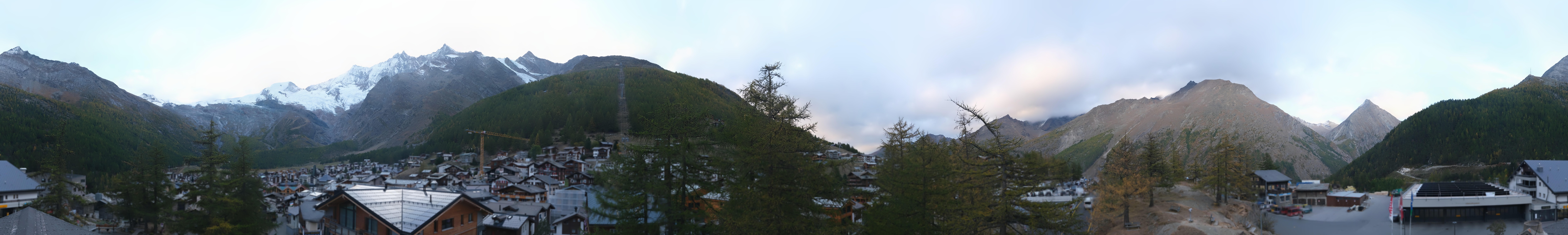 Archived image Webcam Saas Fee - View Village