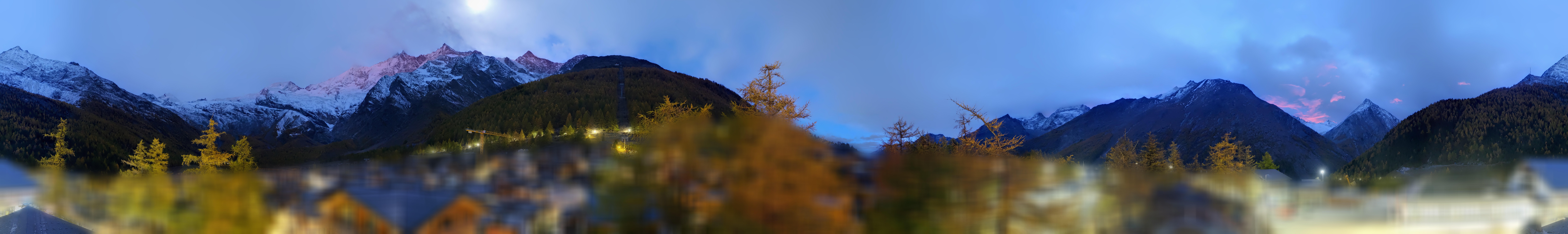 Archived image Webcam Saas Fee - View Village