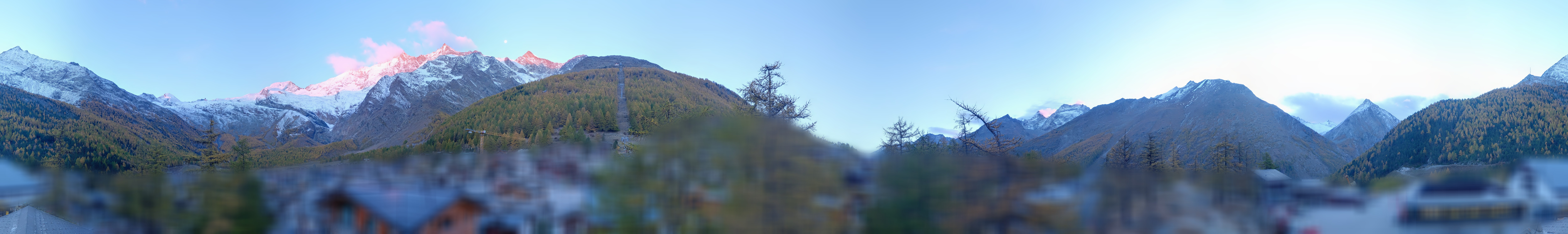 Archived image Webcam Saas Fee - View Village