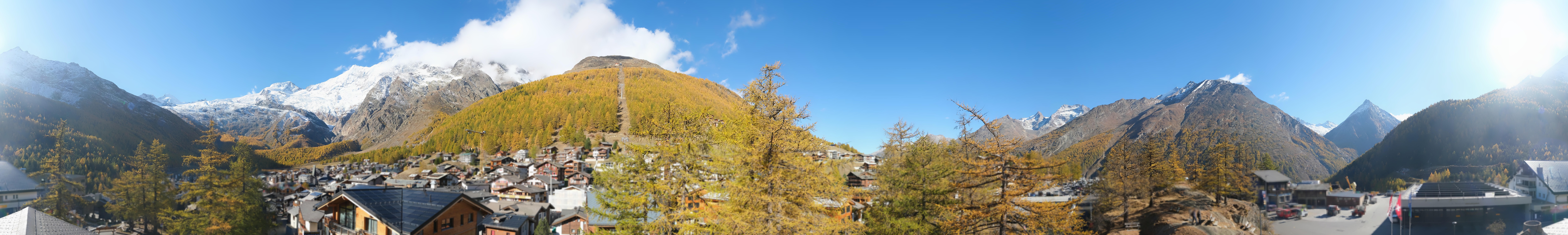 Archived image Webcam Saas Fee - View Village