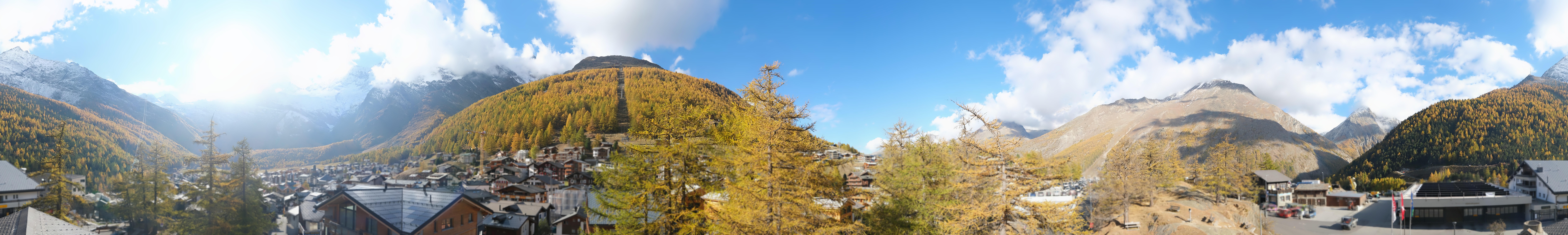 Archived image Webcam Saas Fee - View Village