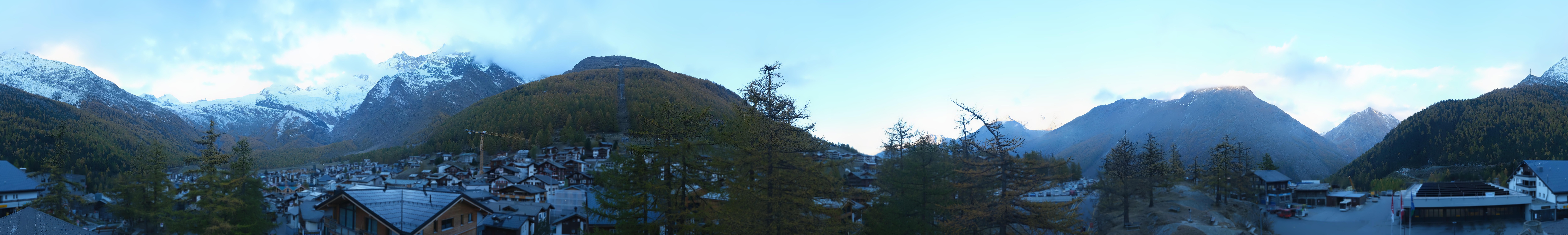 Archived image Webcam Saas Fee - View Village
