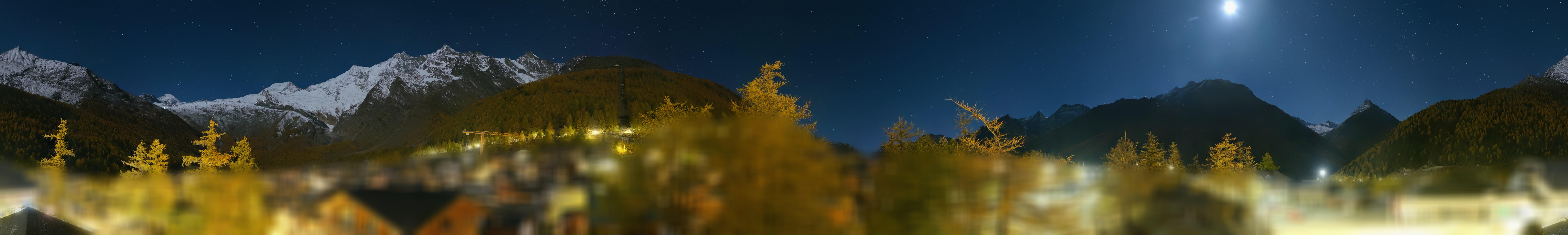 Archived image Webcam Saas Fee - View Village