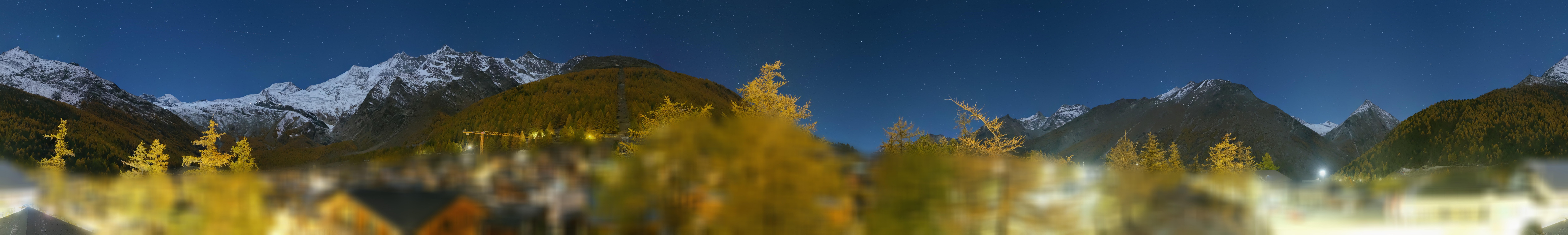 Archived image Webcam Saas Fee - View Village