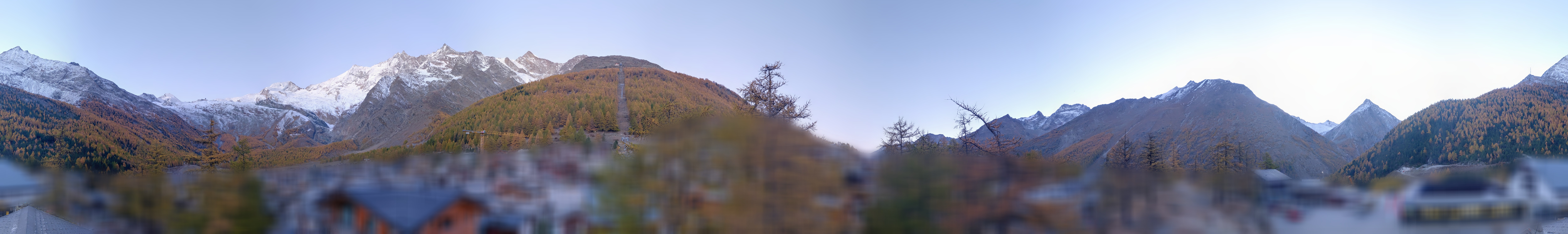 Archived image Webcam Saas Fee - View Village