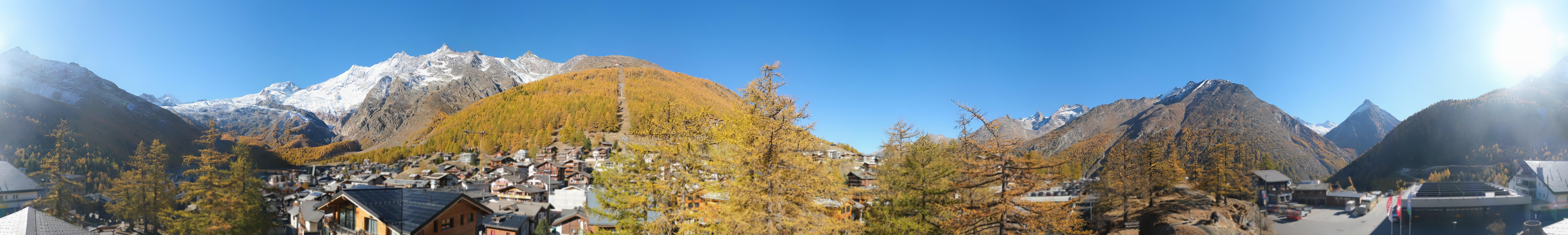 Archived image Webcam Saas Fee - View Village