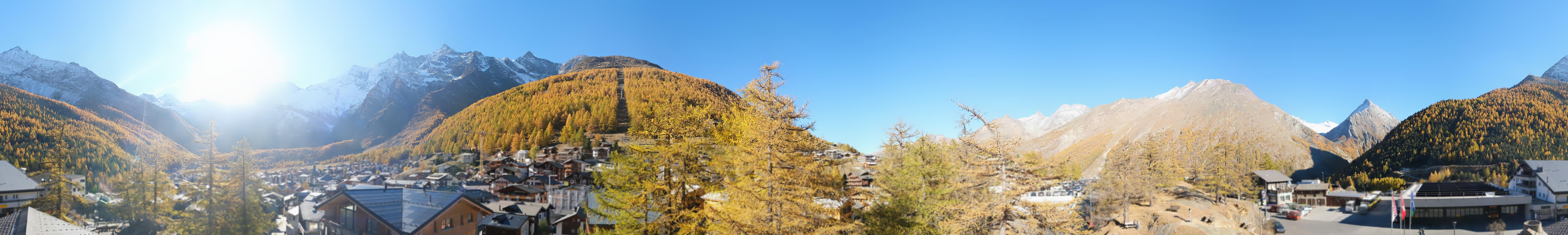 Archived image Webcam Saas Fee - View Village