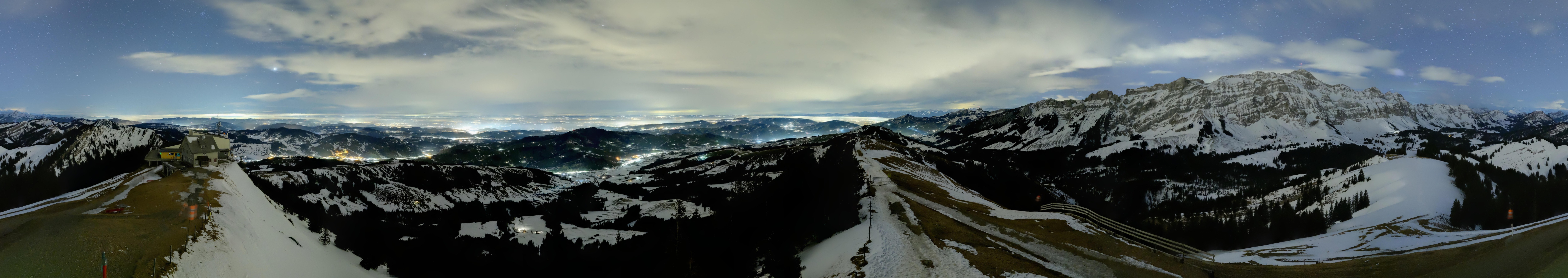 Archiv Foto Webcam Blick vom Kronberg im Appenzellerland