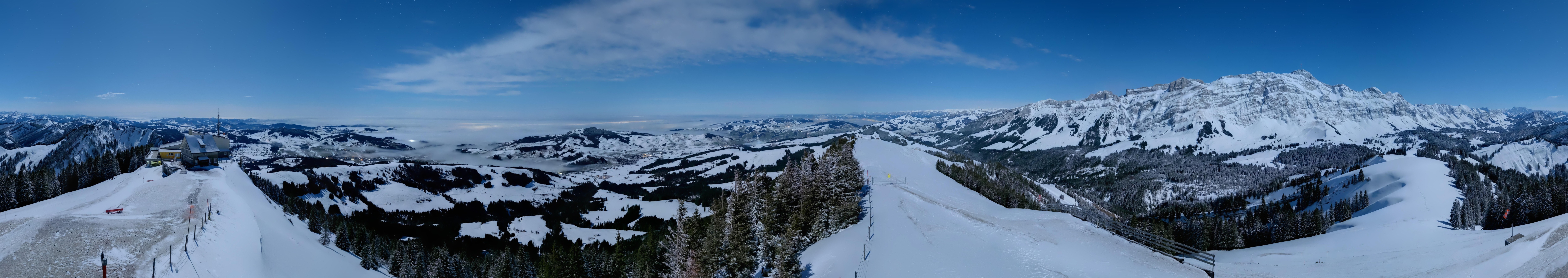 Archiv Foto Webcam Blick vom Kronberg im Appenzellerland