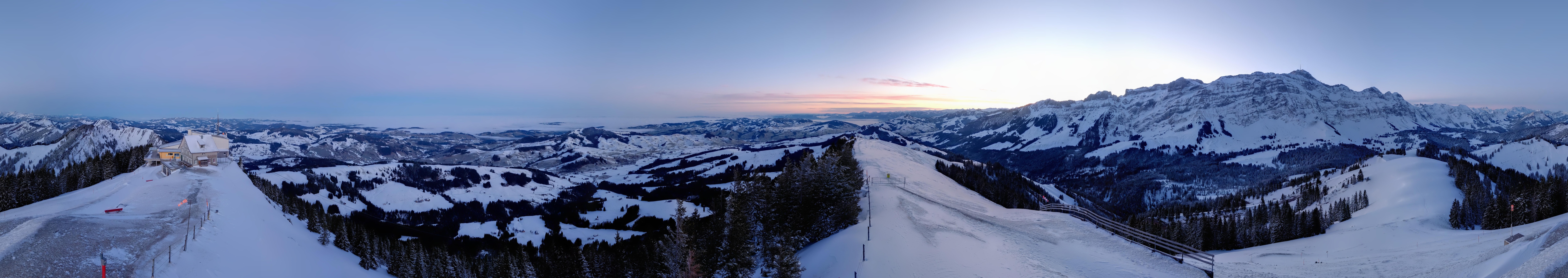 Archiv Foto Webcam Blick vom Kronberg im Appenzellerland