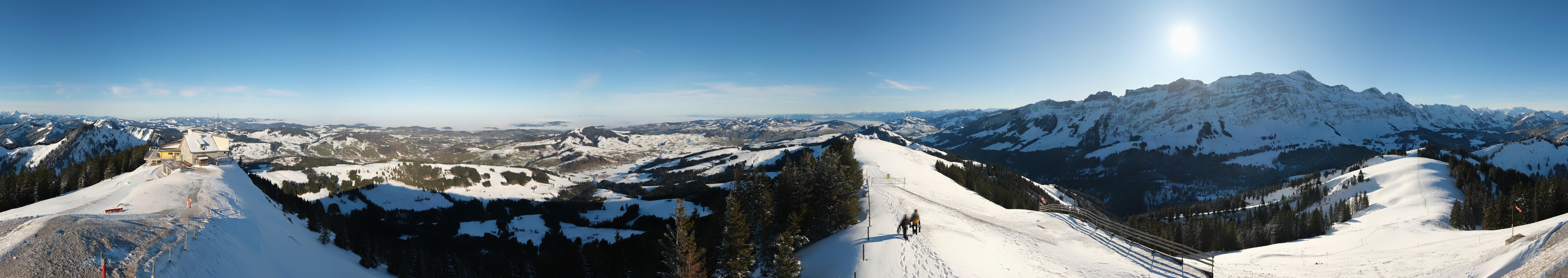 Archiv Foto Webcam Blick vom Kronberg im Appenzellerland