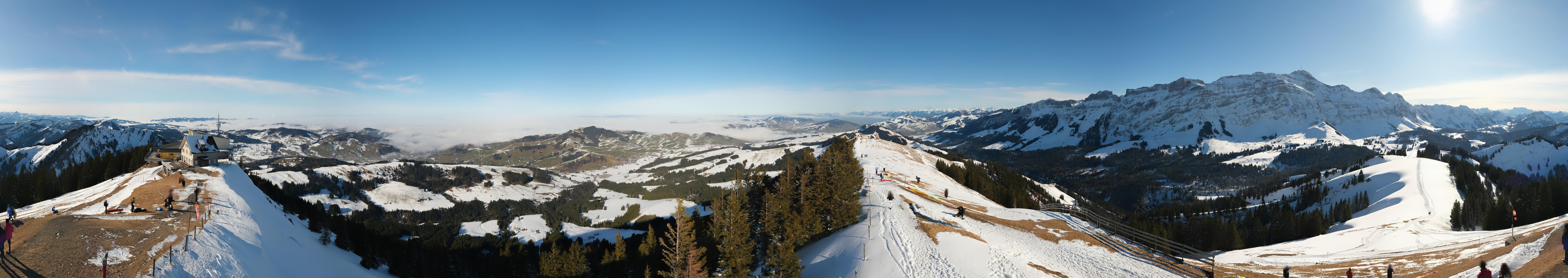 Archiv Foto Webcam Blick vom Kronberg im Appenzellerland