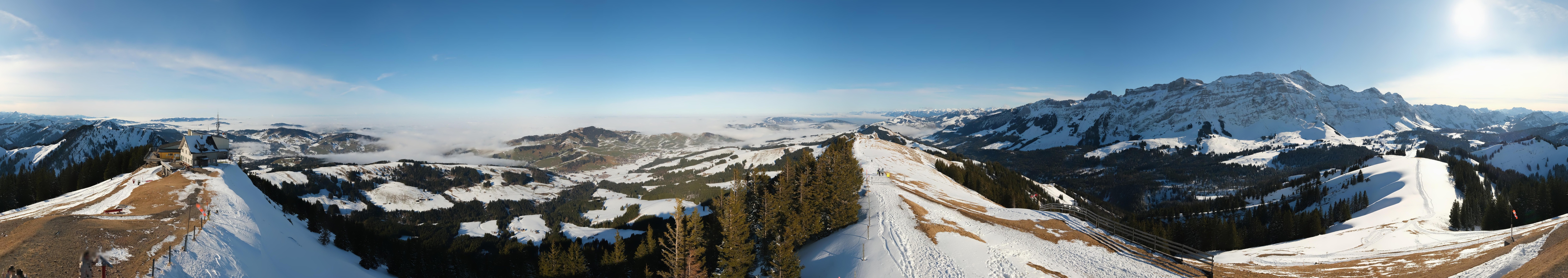 Archiv Foto Webcam Blick vom Kronberg im Appenzellerland