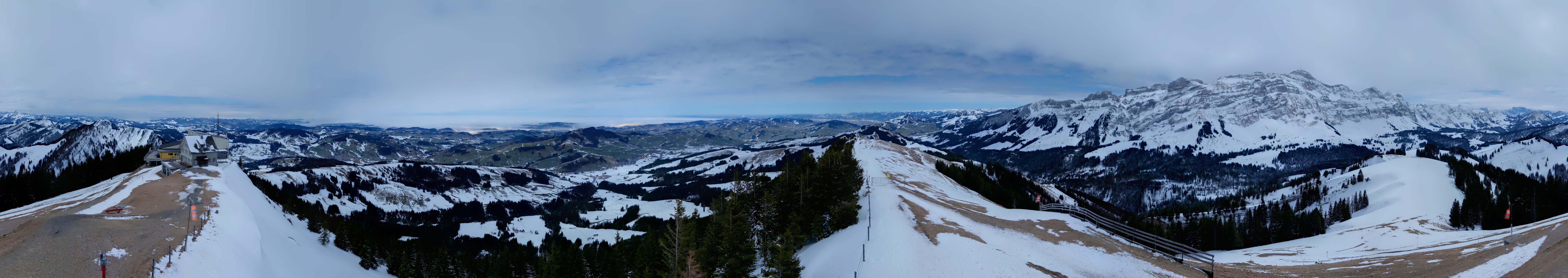 Archiv Foto Webcam Blick vom Kronberg im Appenzellerland