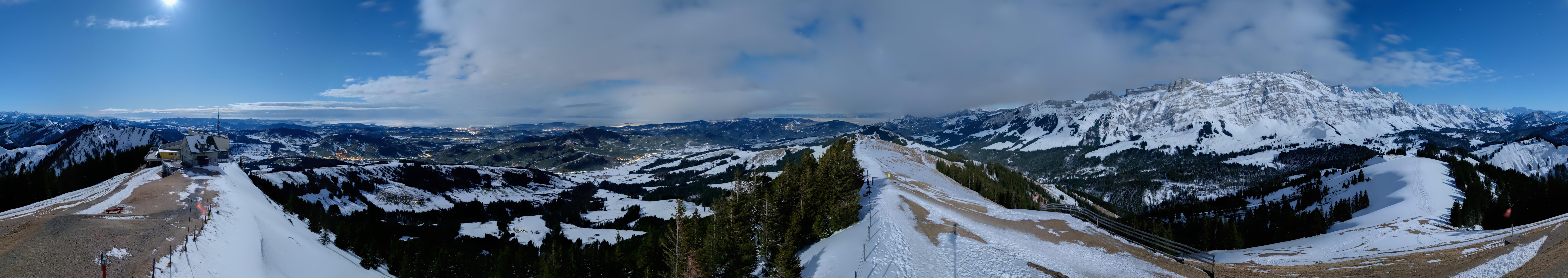 Archiv Foto Webcam Blick vom Kronberg im Appenzellerland