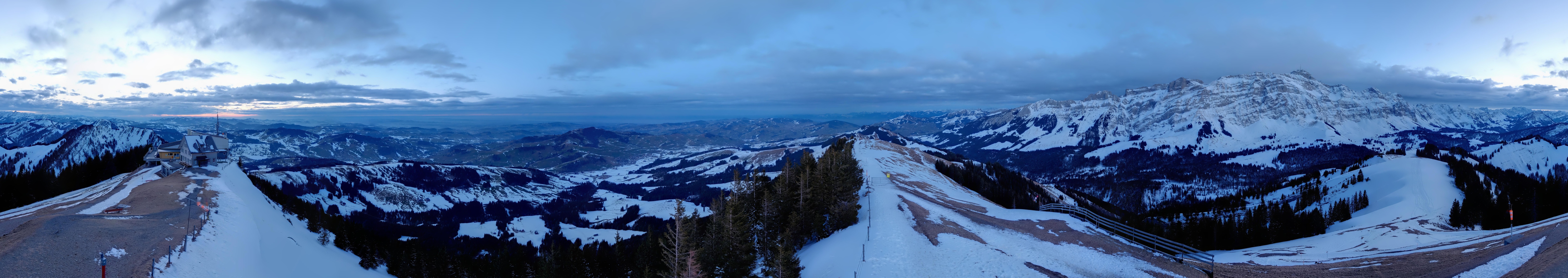 Archiv Foto Webcam Blick vom Kronberg im Appenzellerland