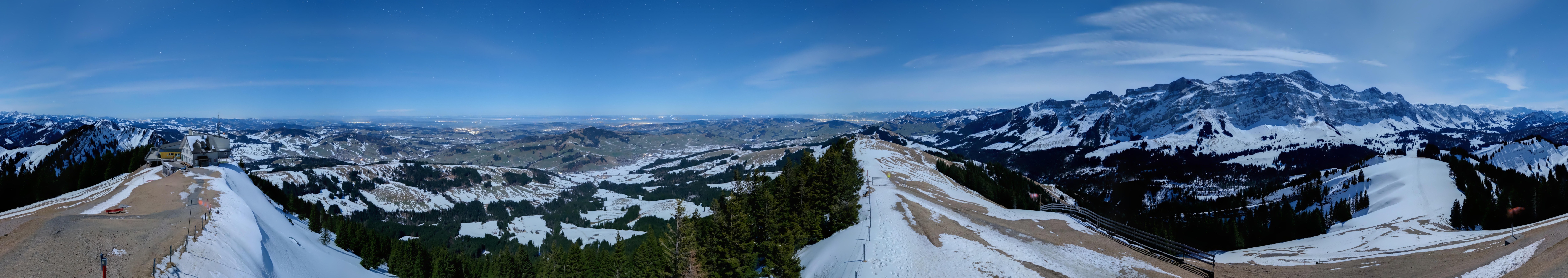 Archiv Foto Webcam Blick vom Kronberg im Appenzellerland