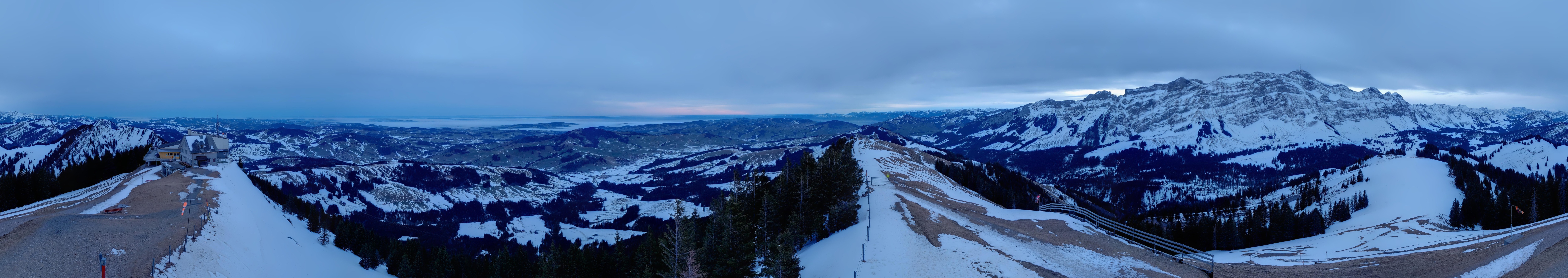 Archiv Foto Webcam Blick vom Kronberg im Appenzellerland