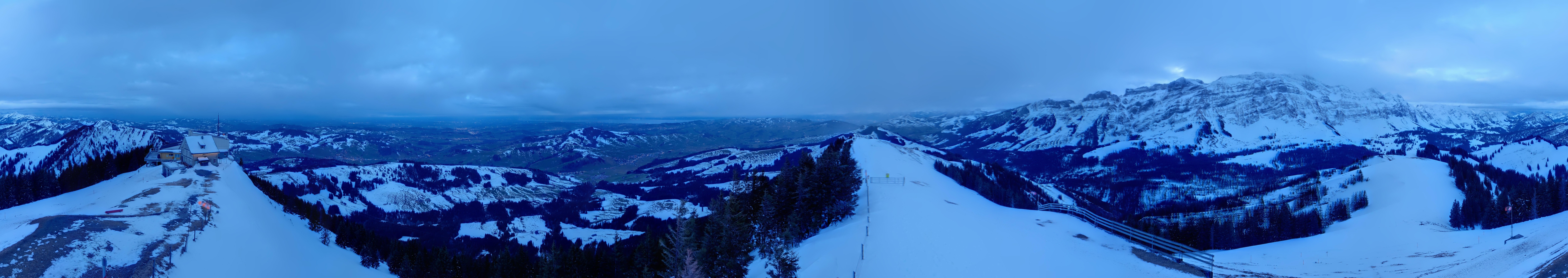 Archiv Foto Webcam Blick vom Kronberg im Appenzellerland