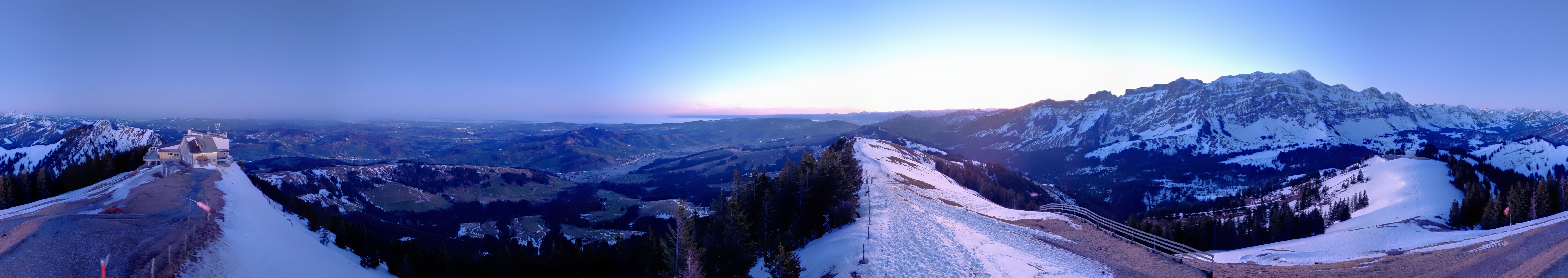 Archived image Webcam Kronberg mountain - Panoramic view