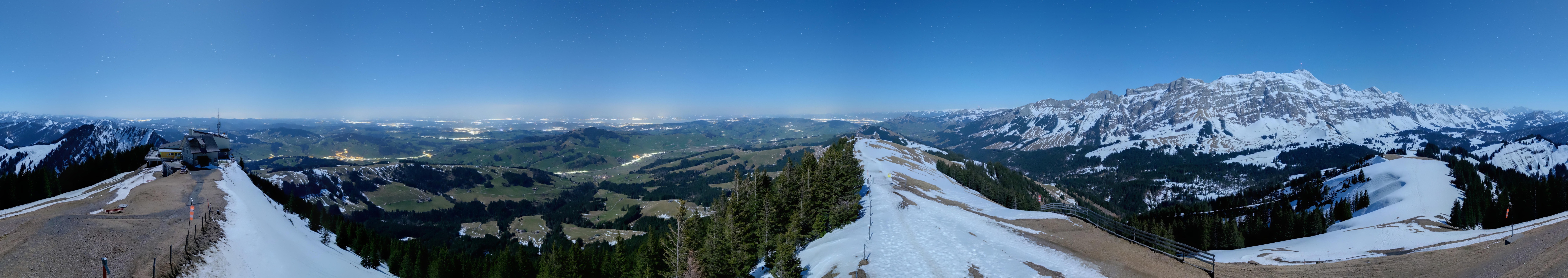 Archiv Foto Webcam Blick vom Kronberg im Appenzellerland