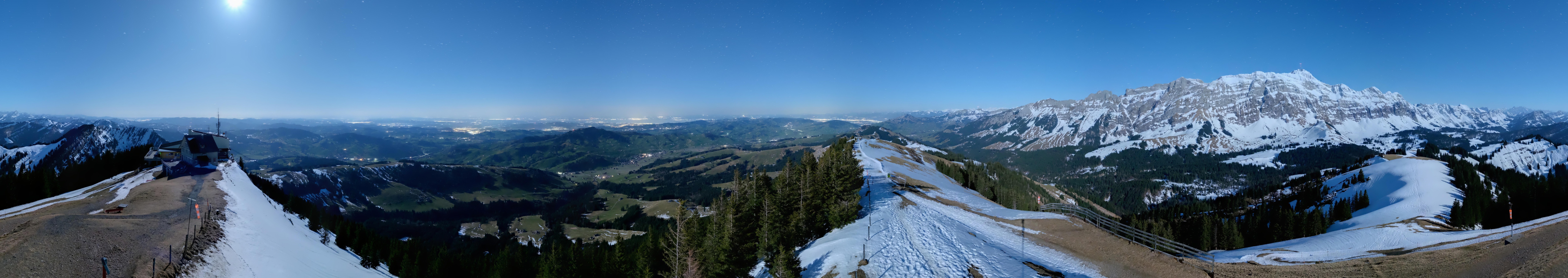 Archiv Foto Webcam Blick vom Kronberg im Appenzellerland