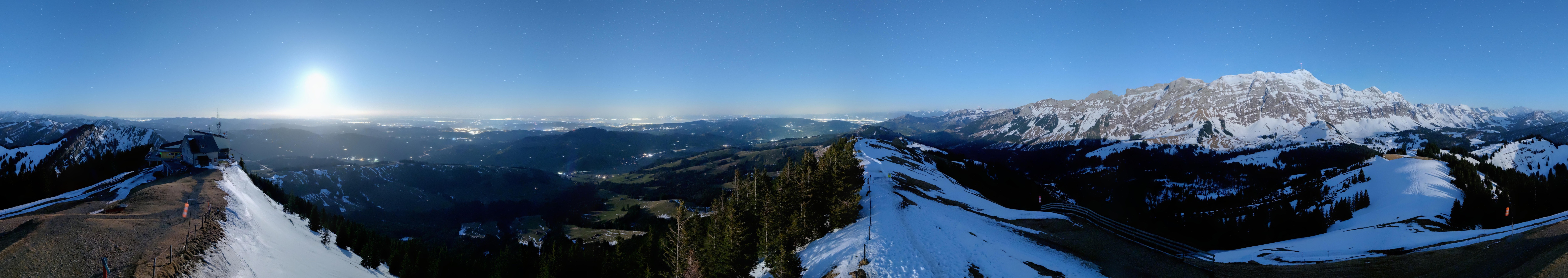 Archiv Foto Webcam Blick vom Kronberg im Appenzellerland