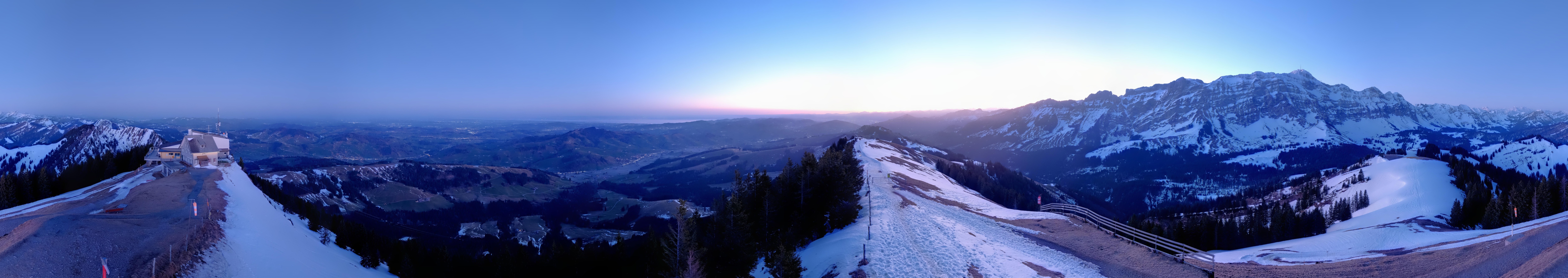 Archiv Foto Webcam Blick vom Kronberg im Appenzellerland