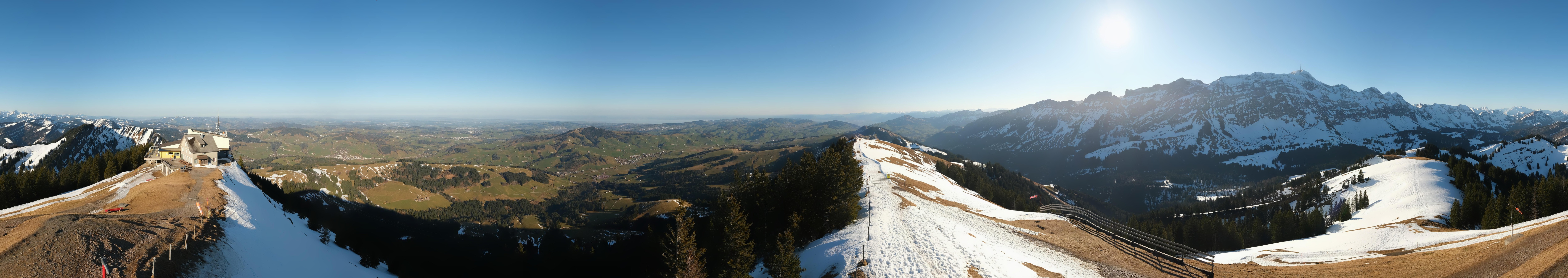Archiv Foto Webcam Blick vom Kronberg im Appenzellerland
