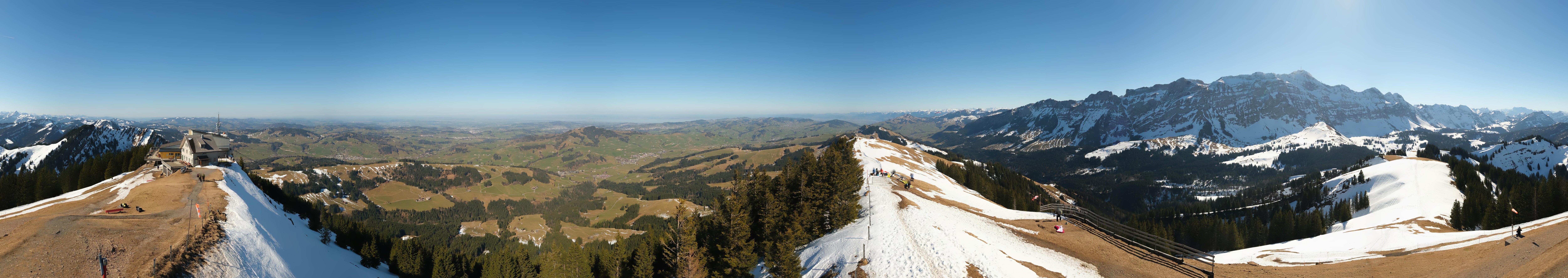 Archiv Foto Webcam Blick vom Kronberg im Appenzellerland