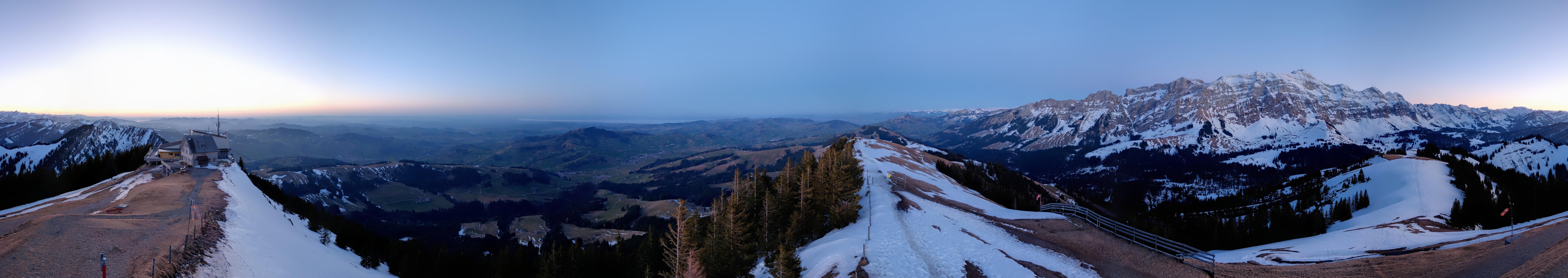 Archiv Foto Webcam Blick vom Kronberg im Appenzellerland