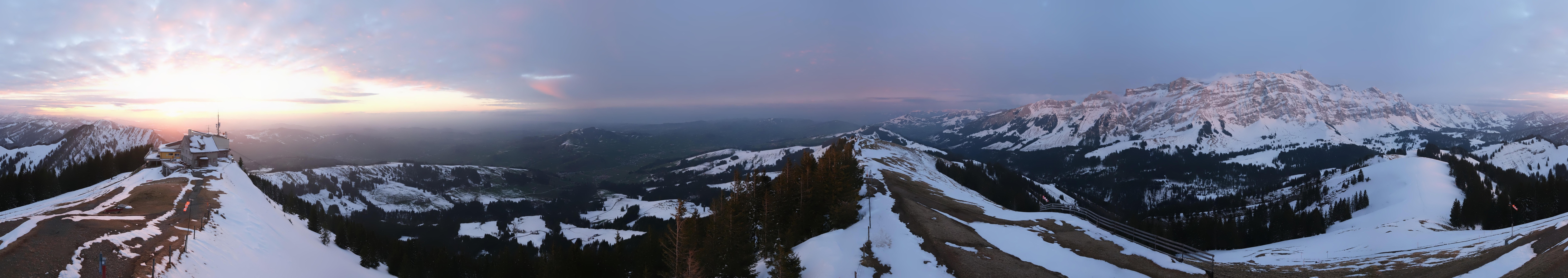 Archiv Foto Webcam Blick vom Kronberg im Appenzellerland