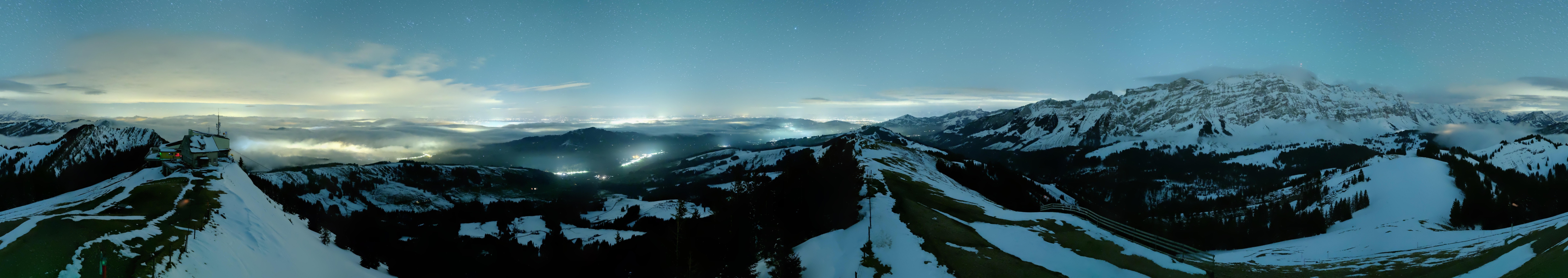 Archiv Foto Webcam Blick vom Kronberg im Appenzellerland