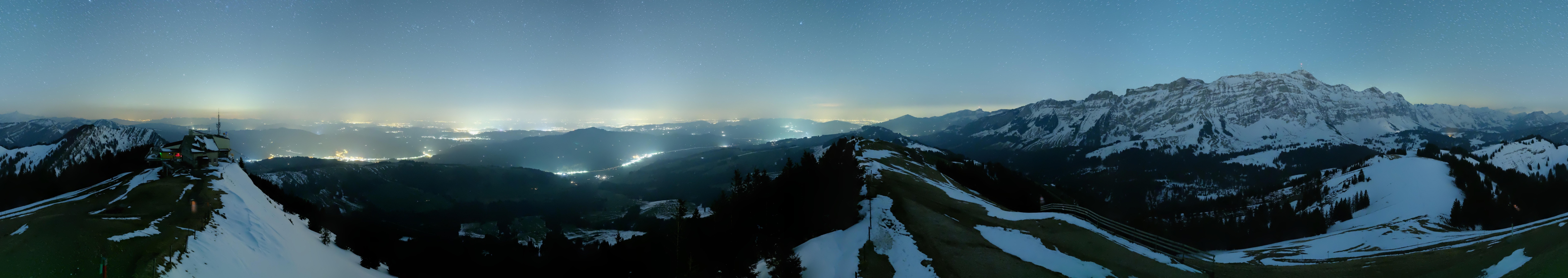 Archiv Foto Webcam Blick vom Kronberg im Appenzellerland