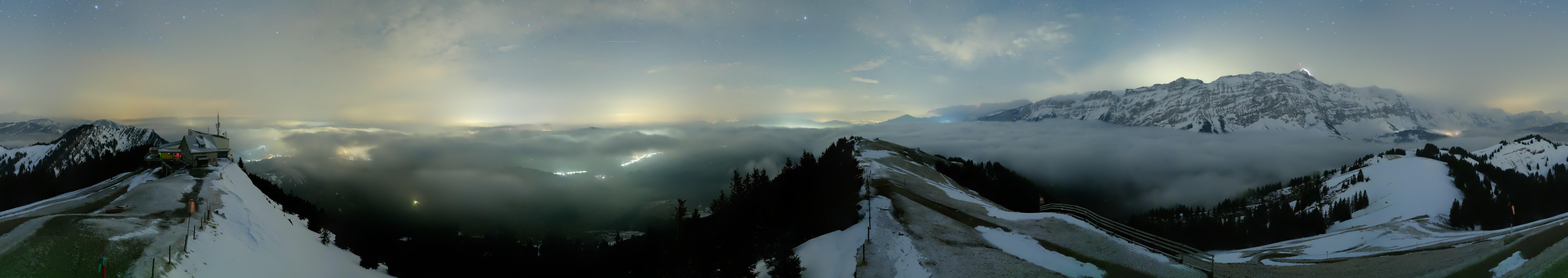 Archiv Foto Webcam Blick vom Kronberg im Appenzellerland