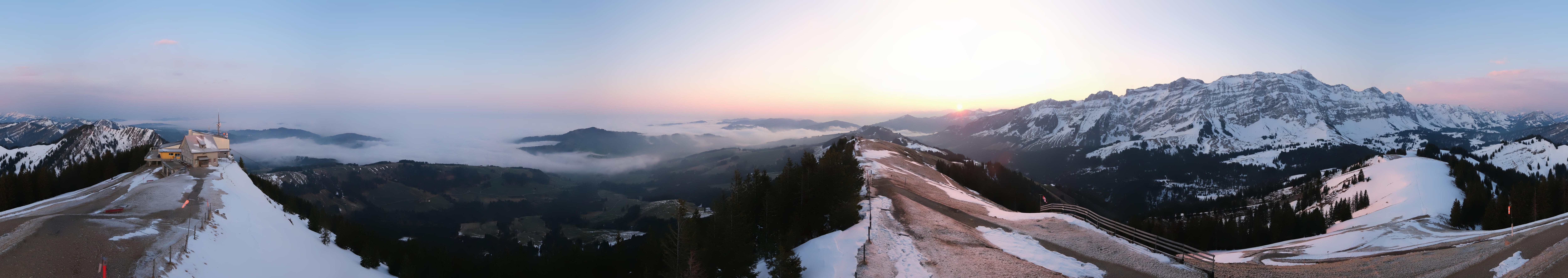 Archiv Foto Webcam Blick vom Kronberg im Appenzellerland