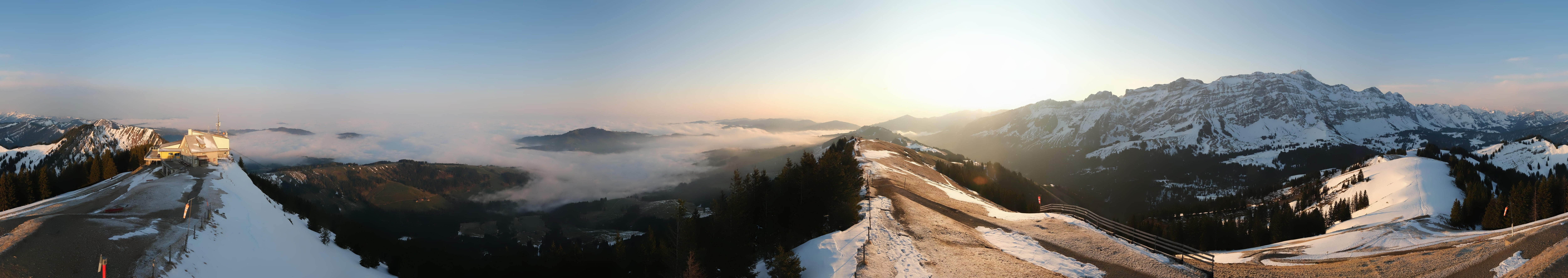Archiv Foto Webcam Blick vom Kronberg im Appenzellerland