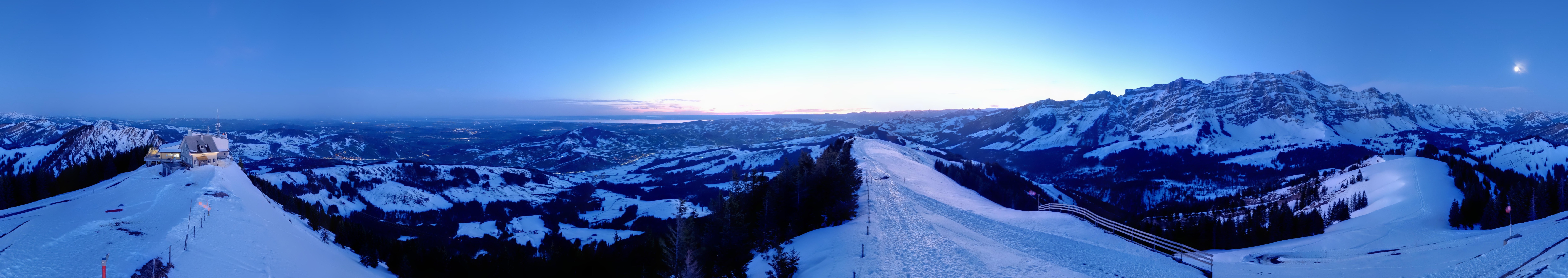 Archiv Foto Webcam Blick vom Kronberg im Appenzellerland
