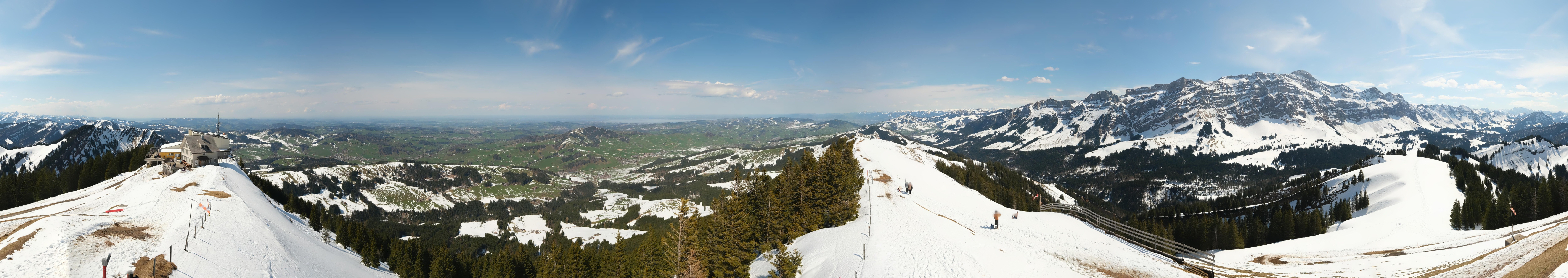 Archiv Foto Webcam Blick vom Kronberg im Appenzellerland