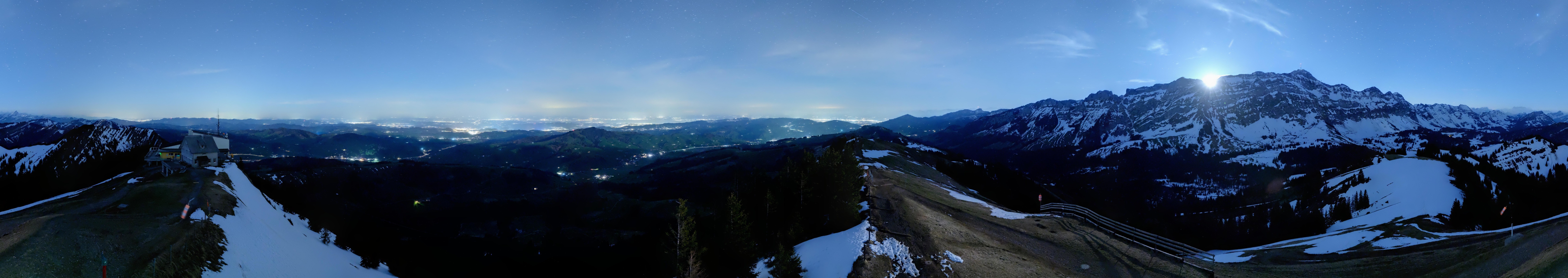 Archiv Foto Webcam Blick vom Kronberg im Appenzellerland
