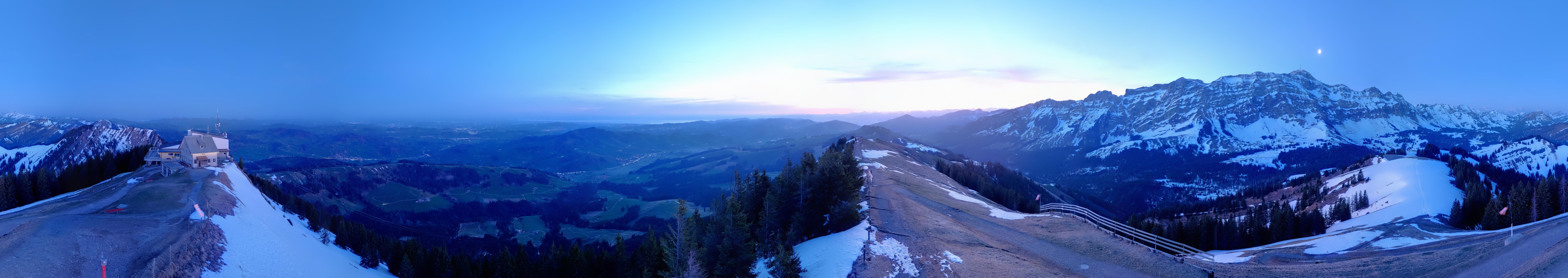 Archiv Foto Webcam Blick vom Kronberg im Appenzellerland