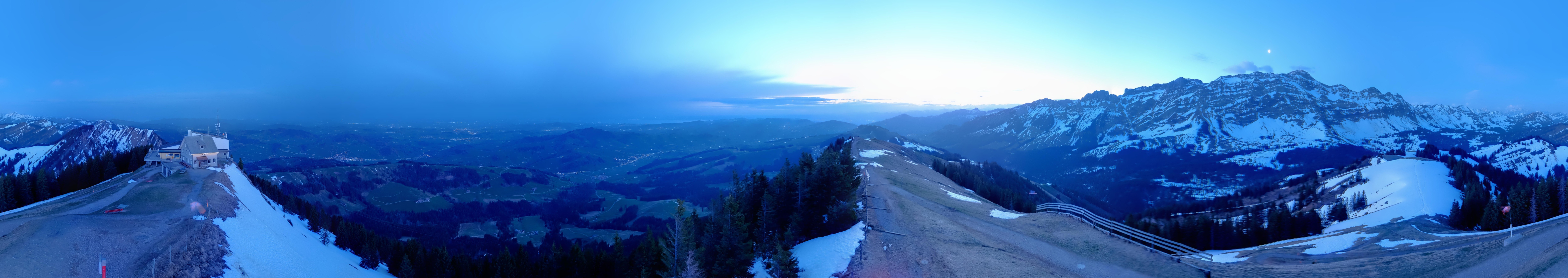 Archiv Foto Webcam Blick vom Kronberg im Appenzellerland