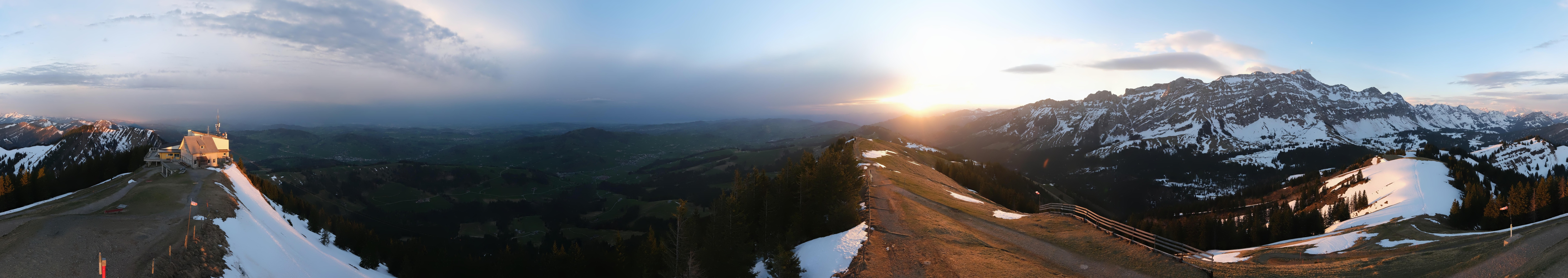 Archiv Foto Webcam Blick vom Kronberg im Appenzellerland