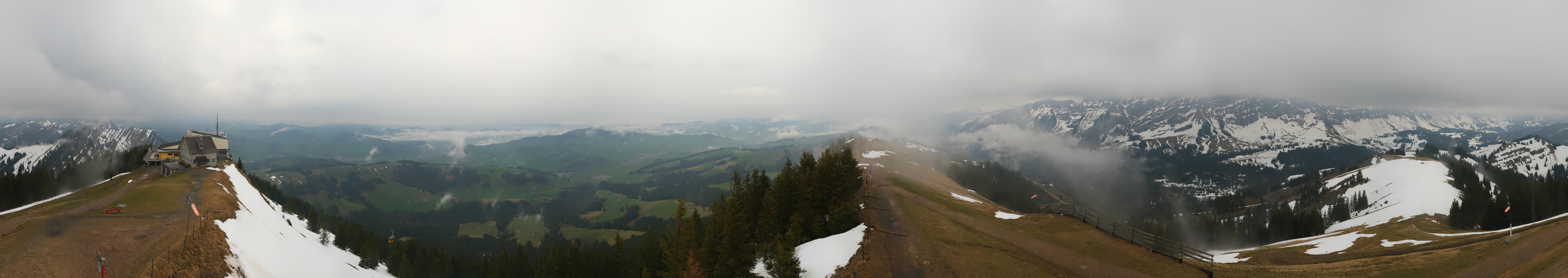 Archiv Foto Webcam Blick vom Kronberg im Appenzellerland
